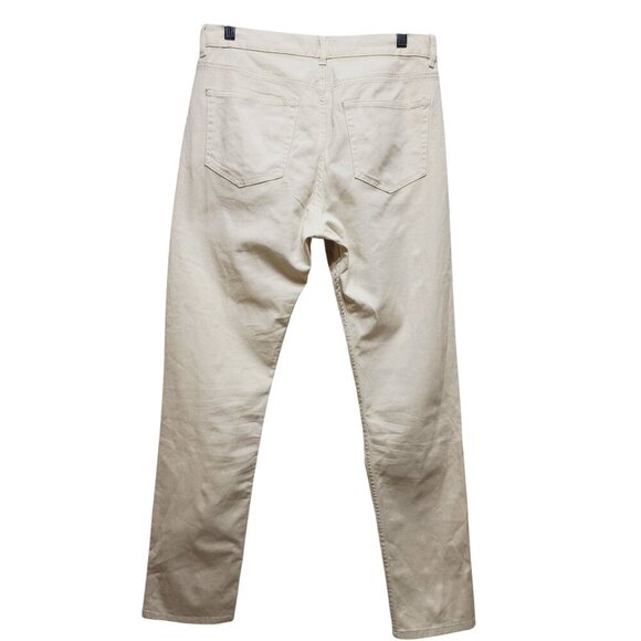 H&M Men's Slim Fit Beige Chino Pants Size 30x32 New - Picture 2 of 10